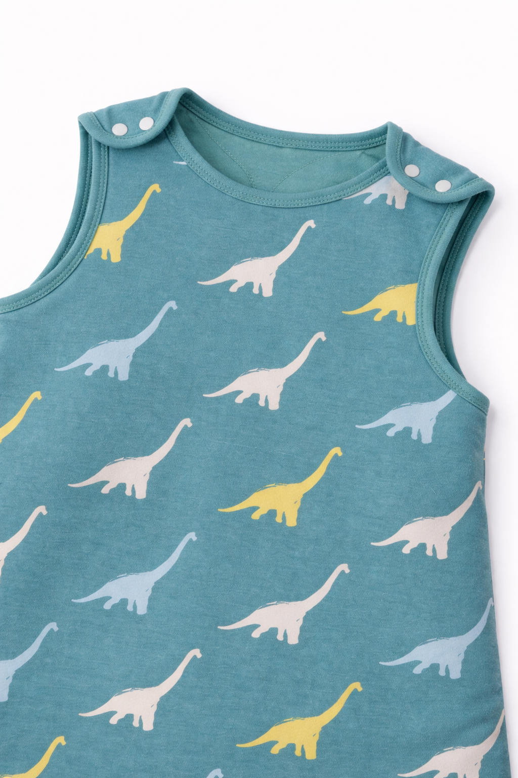 Gigoteuse sans manche en coton fin - Dinosaure