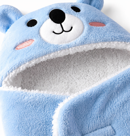 Gigoteuse douce et chaude pour bébé - Blue bear
