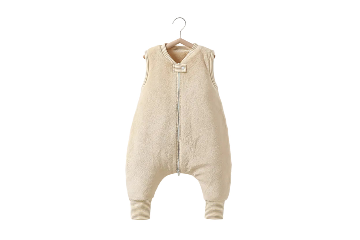 Gigoteuse bébé sans manches light yellow