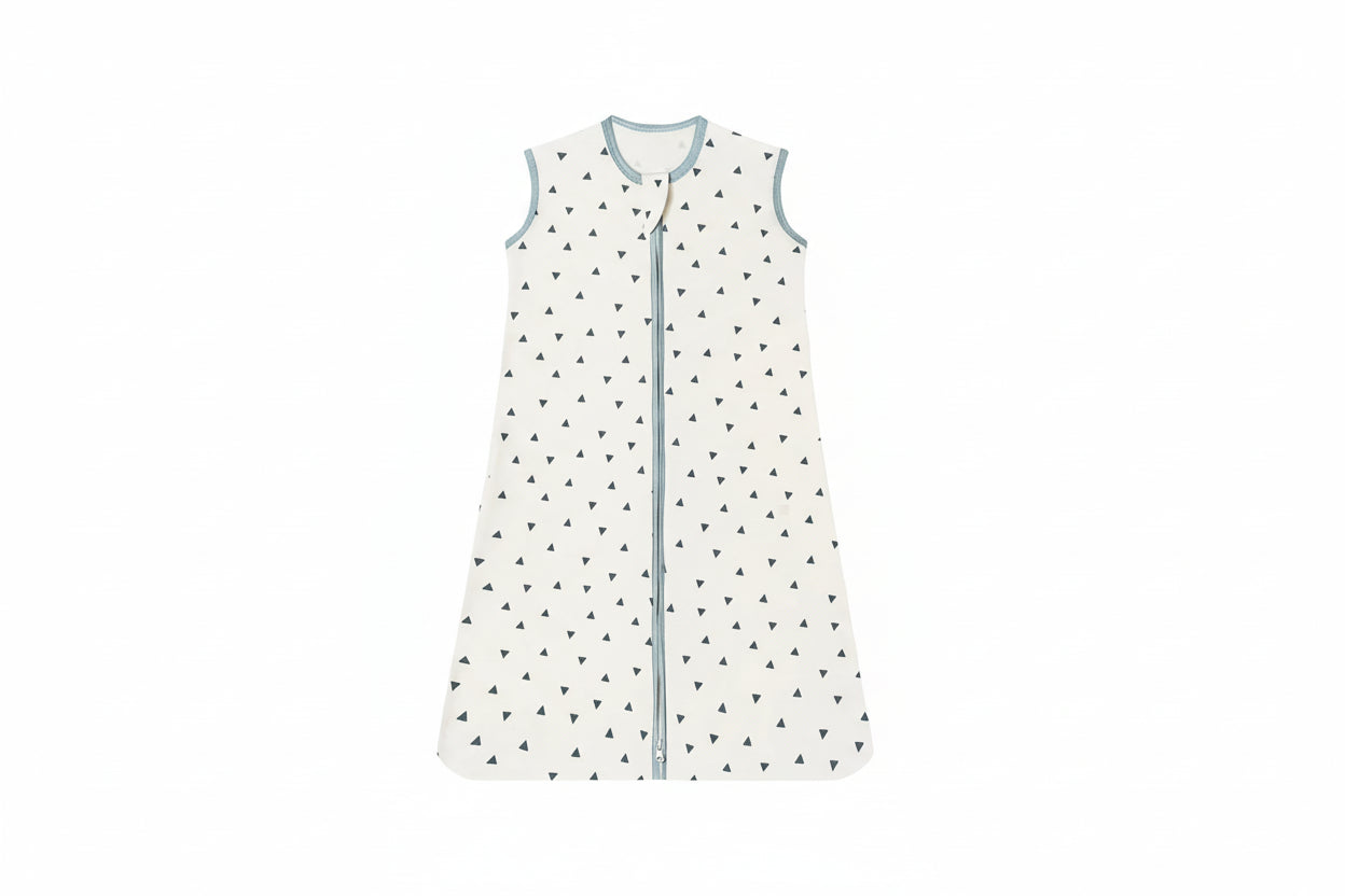 Gigoteuse bébé sans manche - Beige Triangle