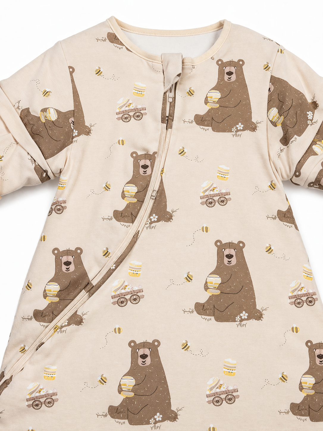 Gigoteuse d'hiver motif ours