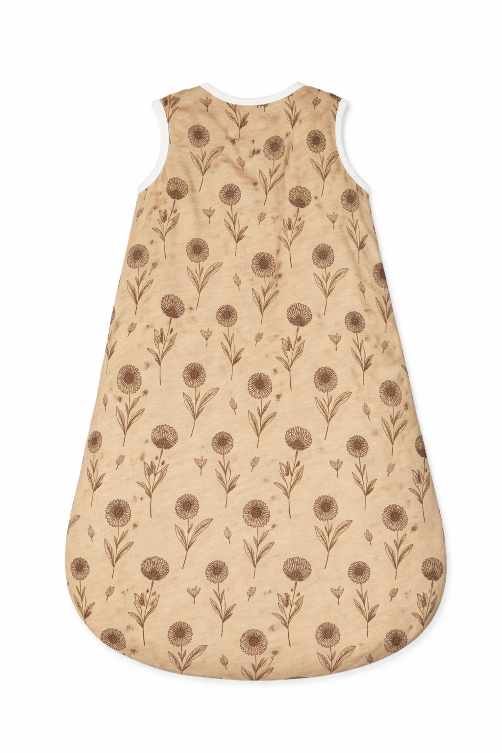 Gigoteuse sans manches en coton bambou - Beige
