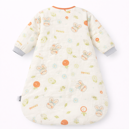 Gigoteuse bébé en gaze de coton - Beige