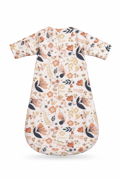 Gigoteuse d'hiver motif Fleurs