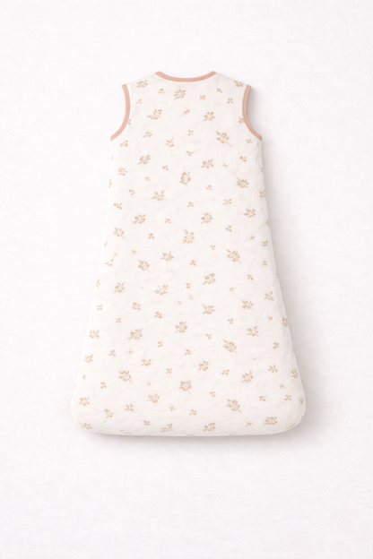 Gigoteuse bébé sans manche - Beige Leaf