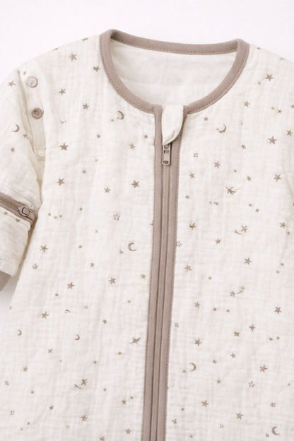 Gigoteuse bébé en gaze de coton - Étoile