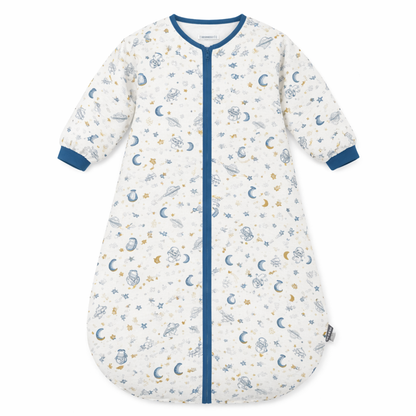 Gigoteuse bébé en gaze de coton bleu espace