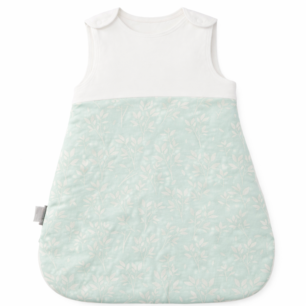 Gigoteuse sans manche en coton fin - vert