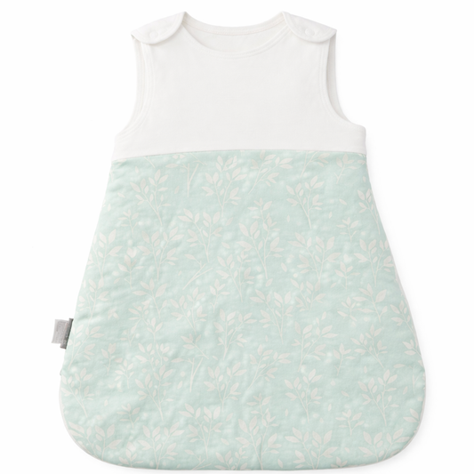 Gigoteuse sans manche en coton fin - vert