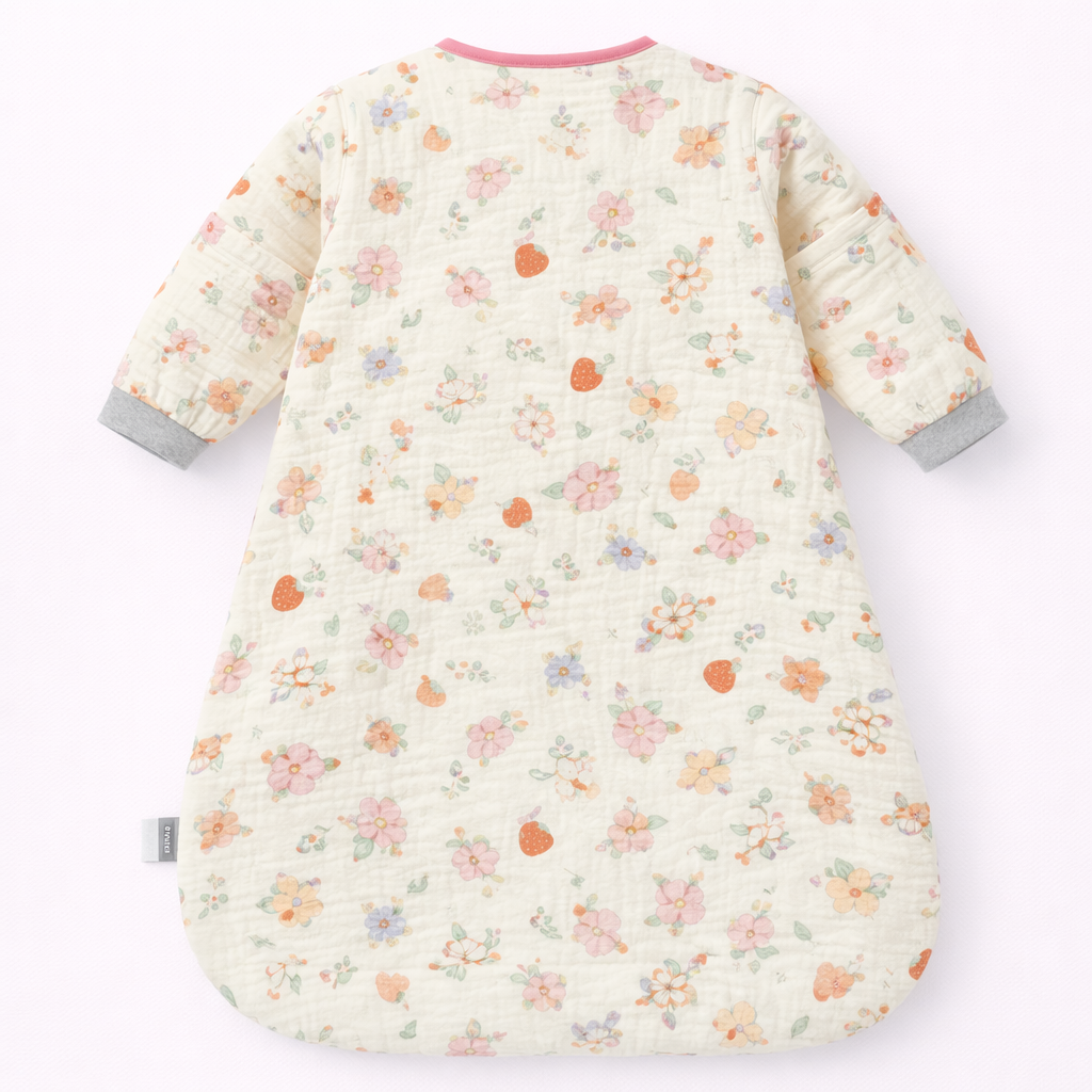 Gigoteuse bébé en gaze de coton - Strawberry