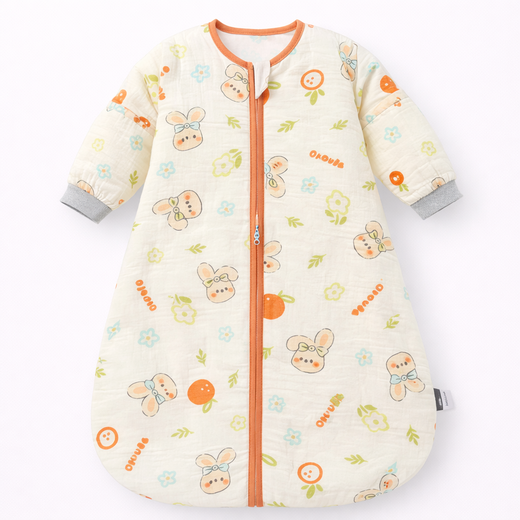 Gigoteuse bébé en gaze de coton - Beige