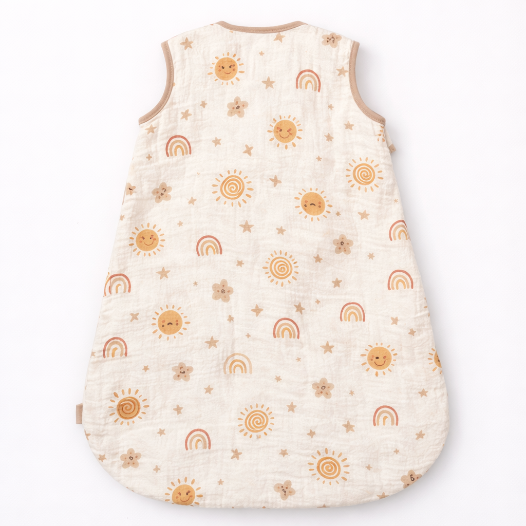 Gigoteuse bébé en gaze de coton - Soleil