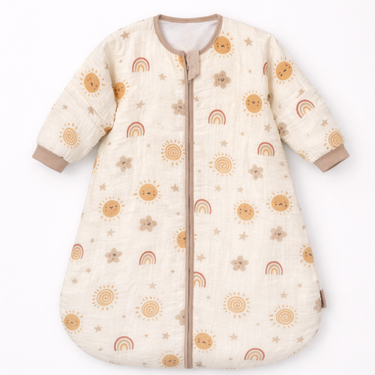 Gigoteuse bébé en gaze de coton - Soleil