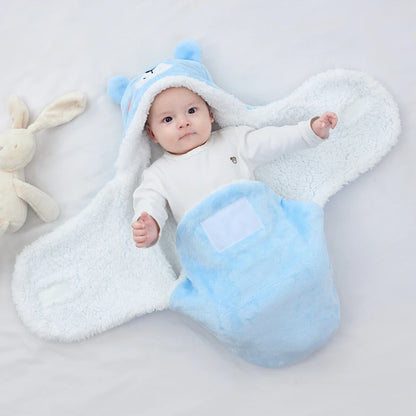 Gigoteuse douce et chaude pour bébé - Blue bear