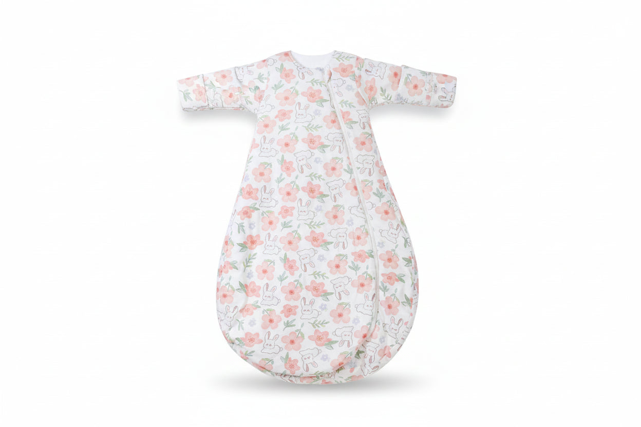Gigoteuse d'hiver motif lapin
