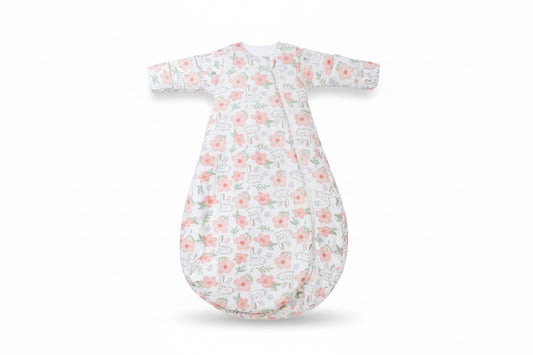 Gigoteuse d'hiver motif lapin