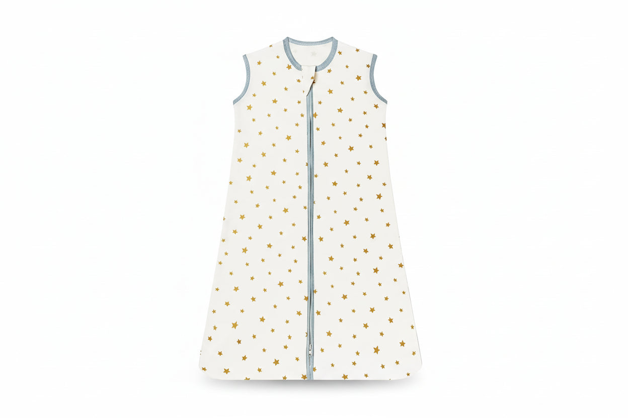 Gigoteuse bébé sans manche beige - Gold star