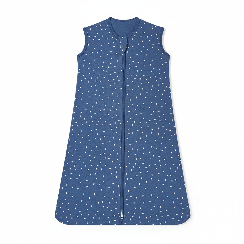 Gigoteuse bébé sans manche Navy Dot